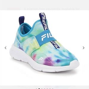 KIDS’ FILA LANDBUZZER RUNNING SHOES 3.5